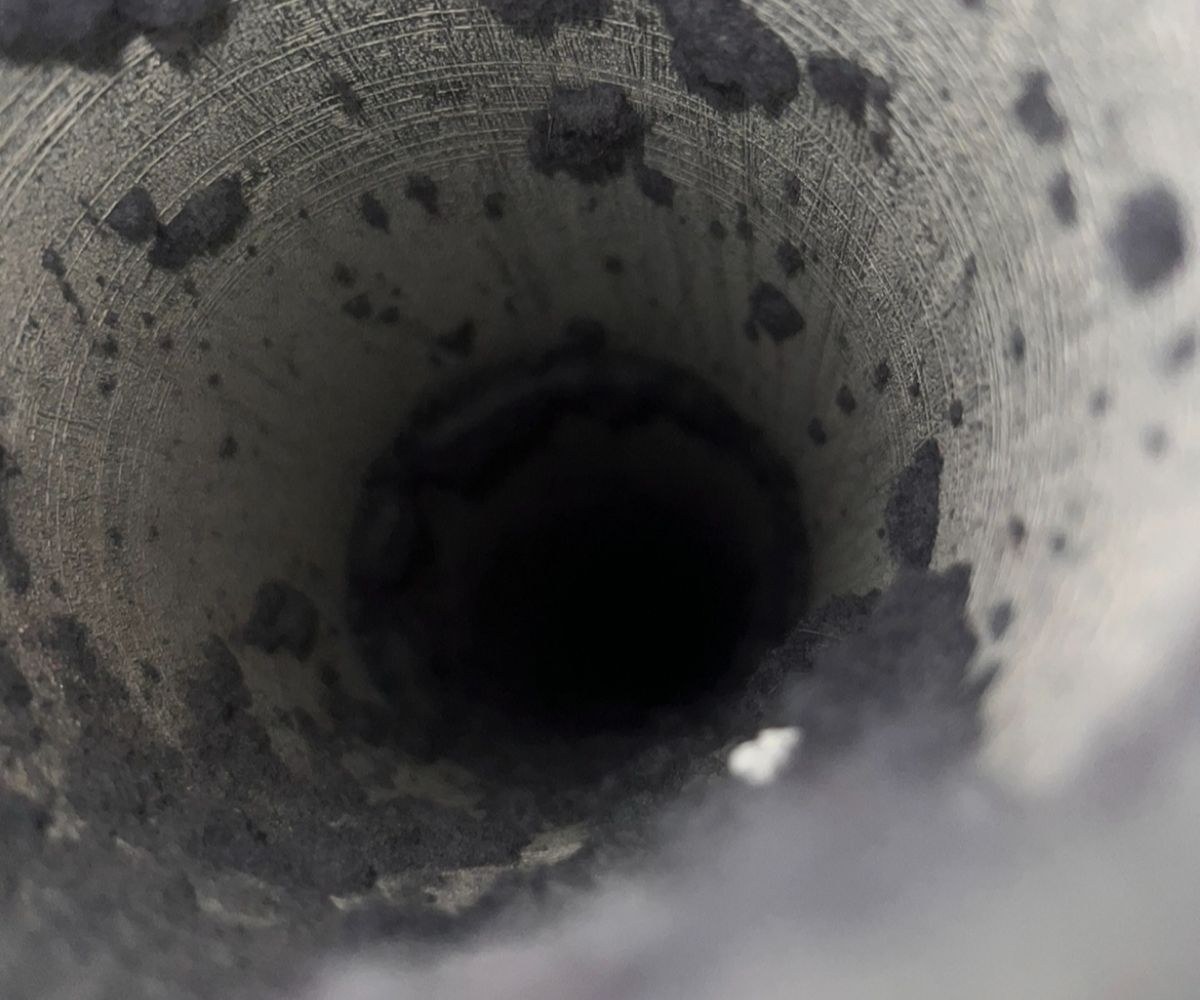 Dryer vent cleaning work in a DFW home